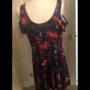 Galaxy Print Dress